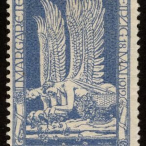 Germany 1912 Michel 4b Semi-Official Airmail, Mint H