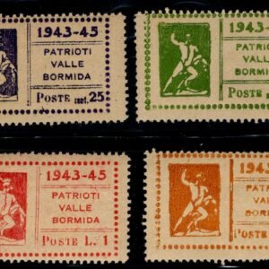 Italy Local 1945 "Valle Bormida" Sa. 16-19 NH