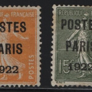 France Precancels Yv 30, 31 Mint F-VF