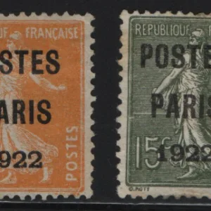 France Precancels Yv 30, 31 Mint F-VF