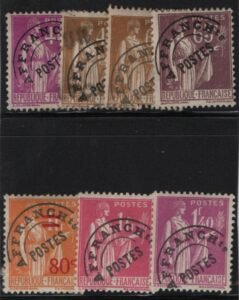 France3 Precancels Yv 69//77 Used VF