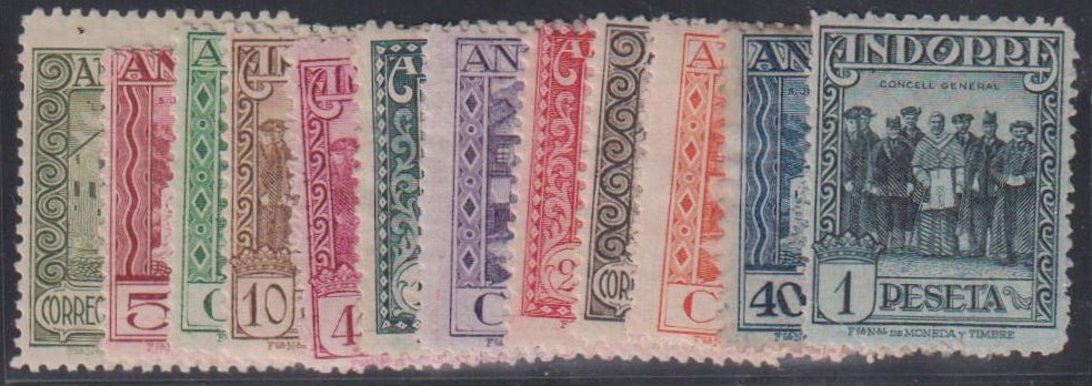 Spain - Andorra #13-24 LH F - VF