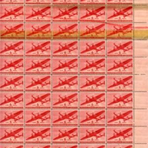 US Errors Airmail Sheets C25