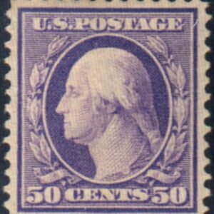 US 341 Washington / Franklin XF+ Mint Hinged Beautiful Stamp! cv $725