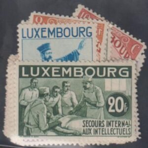 Luxembourg B65a - 65q LH Intellectual Set cv $487