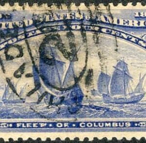 US 233 Early Commemoratives VF - XF Used Single