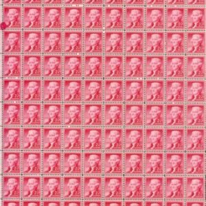 US 1033 Error Full sheet with 3/8" "Blob" over position 11