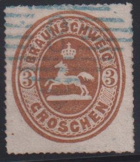 German Colonies - Brunswick #26 Hinged VF
