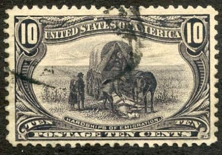 US 290 Early Commemoratives F - VF Used cv $35