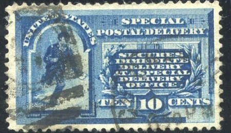 US E1 Special Delivery VF - XF cv 80.00
