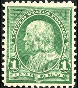 United States Bureau & Regular Issues , Scott 279. Never Hinged & Extremely Fine.