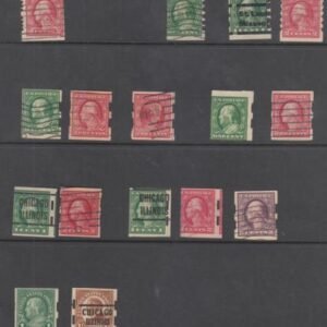 US Early Commemoratives Collection of 15, Diff Used Singles, Generally F-VF
