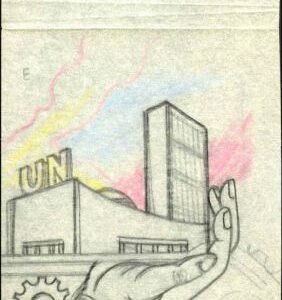 UN Ralph Dyer Art Scott 65 - 66