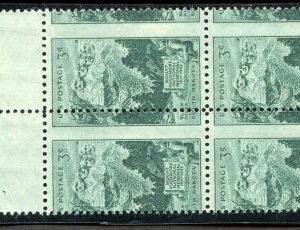 US 1011 var Mint NH Misperforated Block