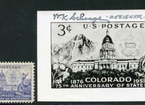 US 1001 Colorado Approved Design, signed by designer Photo Essay