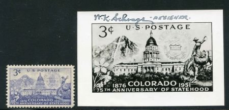 US 1001 Colorado Approved Design, signed by designer Photo Essay