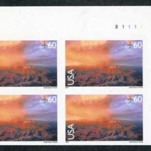 US C135a Airmail Errors VF - XF NH Plate Block - Die Cutting Omitted, PFC cv 3,000++