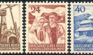 Poland General Governmentt Mi I - III VF NH