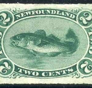 Newfoundland 38 XF H Mint Extraordinary Rich Color cv 200.00