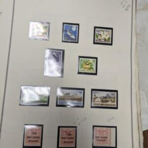 Cook Islands 1892-1980 Mint NH and H Collection of Loose Pages in Binder