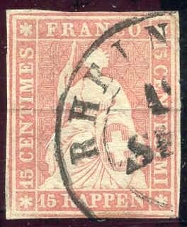 Switzerland Zum 24Aa XF Used