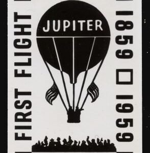 US C54 Balloon Jupiter Photo Essay, 1959 Airmail