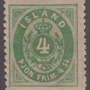 Iceland O3 F - VF NH - Fresh cv $350