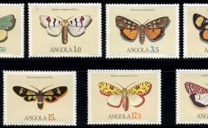 Angola 675 - 681 NH Butterfly set of 7