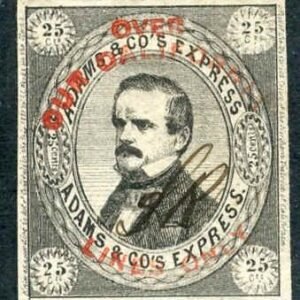 US 1L4 Local Superb Adams Express California