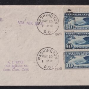 US Airmails #C10a F - VF