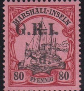 British Area N- Z - New Britain #38 MintNH SUP