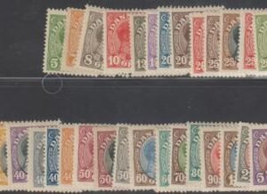 Denmark 97 - 131 LH F - VF++ Complete Set cv $1,082