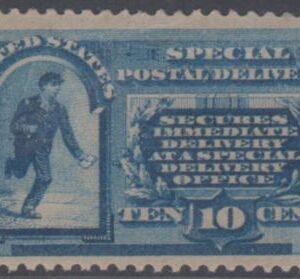 US E1 Special Delivery VF Mint Hinged Fresh cv $550