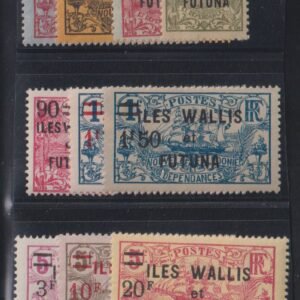 French Colonies - Wallis & Futuna Islands #33-42 LH F - VF