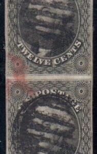 US 17 Early Classics F-VF Used Vertical Pair - Scarce! cv $575