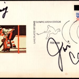 US 1980 Olympic Cover with  #1798 Signed by Jim Craig, Hockey Goalie 1980 Olympics