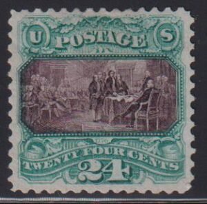 US 1869 Pictorials #130 Mint XF