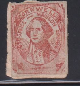 US Locals and Carriers #52L1 MintHinged VF