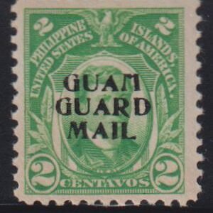 US Possessions - Guam #M1 LH F - VF