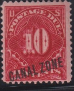 US Possessions - Canal Zone #J3 MintLH F