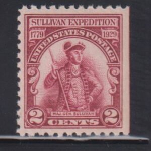 US Early Commemoratives #657a MintNH VF