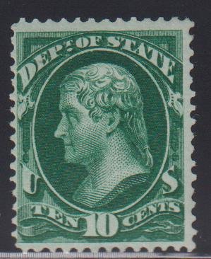 US Officials #O63 MintNH F