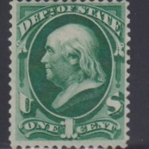 US Officials #O57 Hinged Mint  F - VF disturbed gum  Cat Value: $260