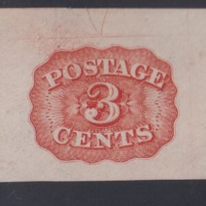 US Special Delivery #11E15b LH Mint  VF  3cent 1851 numerical essay  Cat Value: $175
