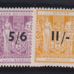 New Zealand #AR72,73 LH  F - VF   Cat Value: $185