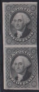 US Classics #17 Mint  AVE - F  no gum top stamp thin spot why cert 3 margins  Cat Value: $1750