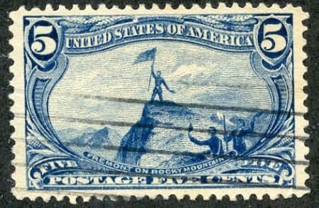 US 288 Early Commemoratives XF Used Beautifully Centered
