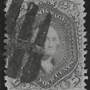 US 78 Early Classics VF-XF Used Fancy Bars Cancel cv $600 as 85