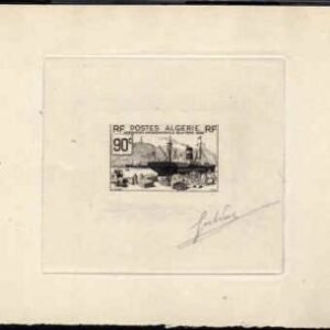 Algeria 128 Artist Die Proof , Ship