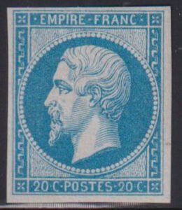 France #15d MintHinged VF